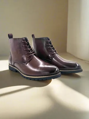 2H #A1710 Coffee Chelsea Boot