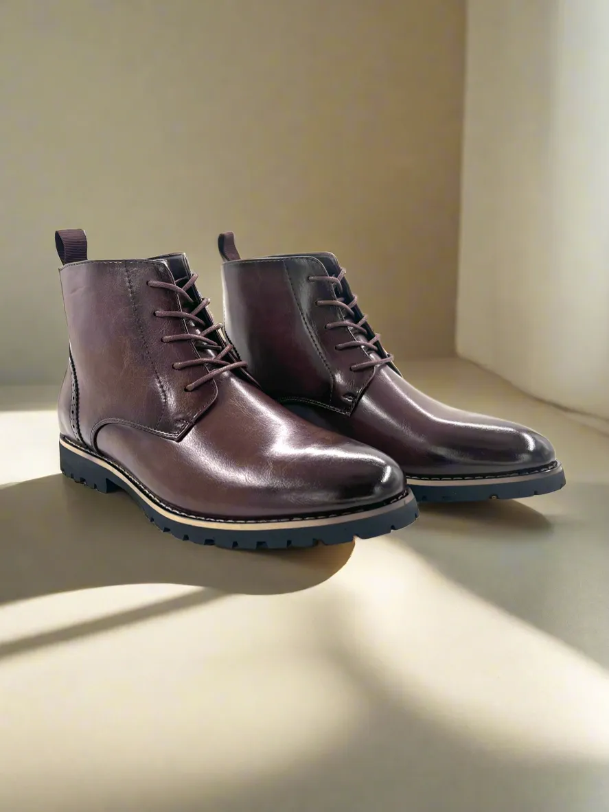 2H #A1710 Coffee Chelsea Boot