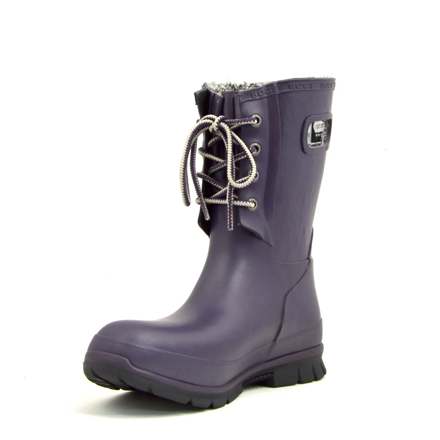 Amanda Plush Magenta Gumboots