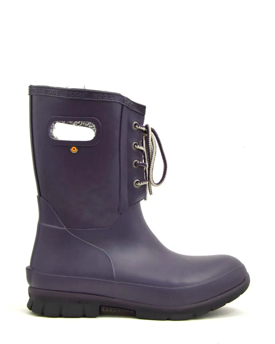 Amanda Plush Magenta Gumboots