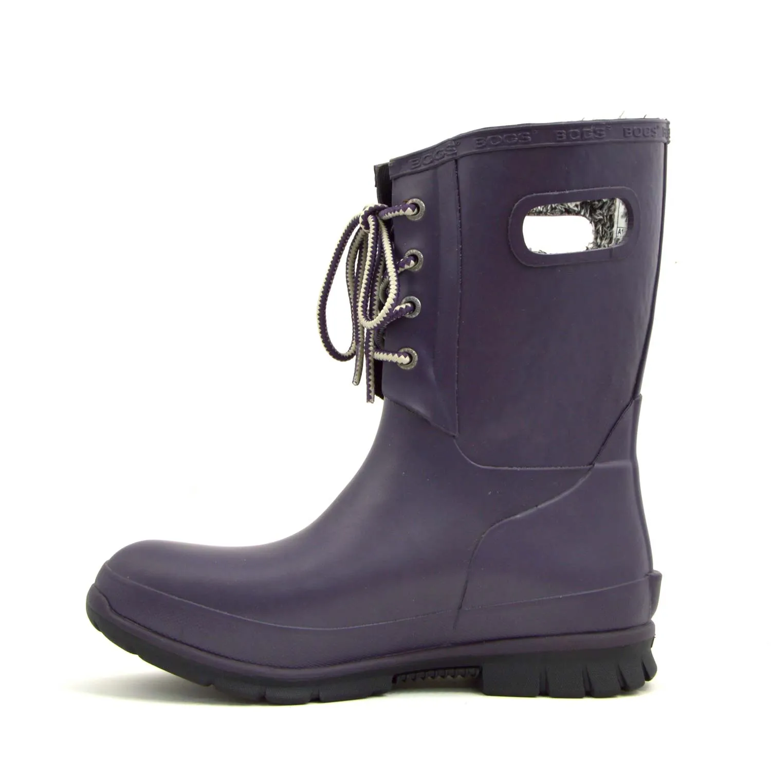 Amanda Plush Magenta Gumboots