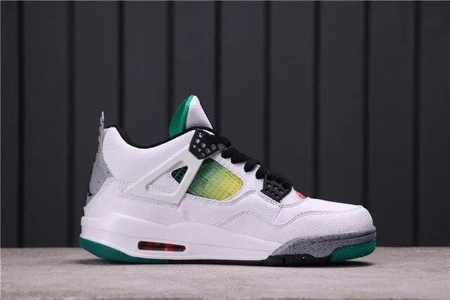 Authentic air jordan retro 4 aj4 comfortable package men's sports basketball shoes Sneakers Women 2021