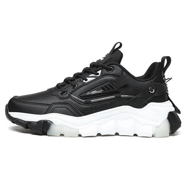 Autumn Men's Breathable Comfortable Height Increasing Sneakers Casual Shoes