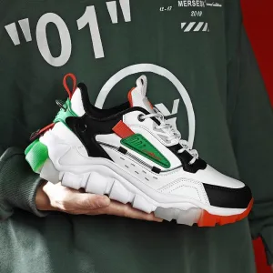 Autumn Men's Breathable Comfortable Height Increasing Sneakers Casual Shoes