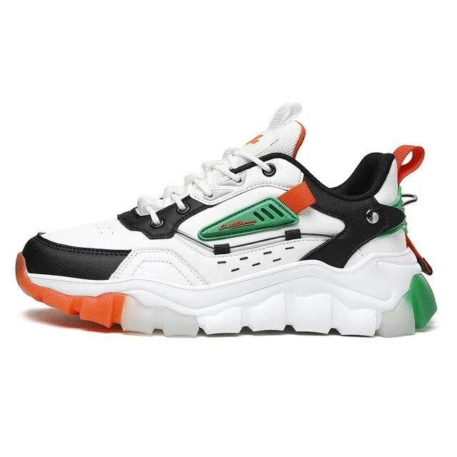 Autumn Men's Breathable Comfortable Height Increasing Sneakers Casual Shoes