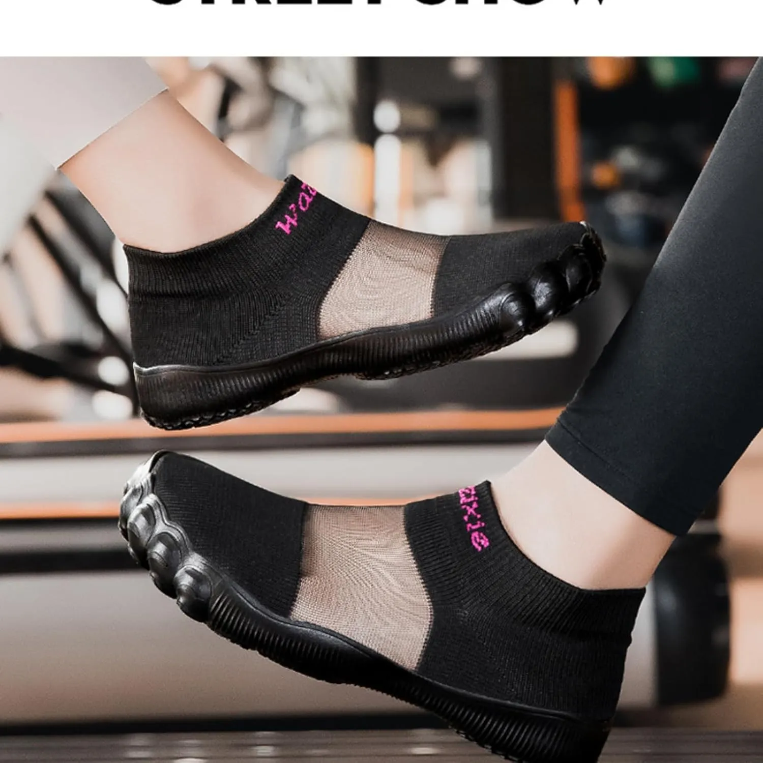 Barefoot Water Shoes for Women Quick Dry Non Slip Casual Athletic Workout Gym Footwear Beach Fashion Lightweight Slip on Water Shoes Wide Toe Box Shoe Outdoor Swim Fishing Hiking Surf Sneakers