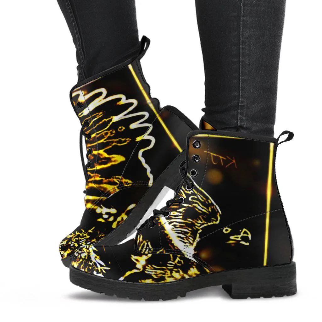 Bird Models: Magnified Eagle 01-02 Leather Boots