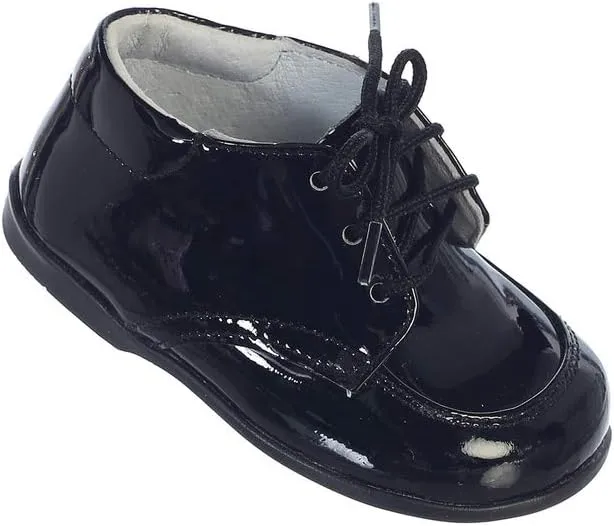 Boy's Leather Derby Oxford Dress Shoes with/Without Stitching Across Toe