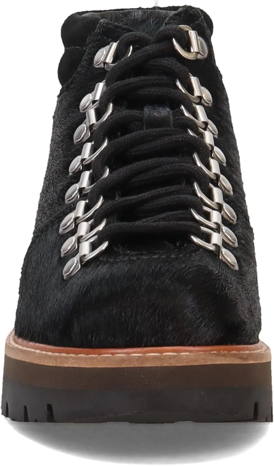 Clarks Womens Orianna Alpine Leather Faux Fur Hiking Boots