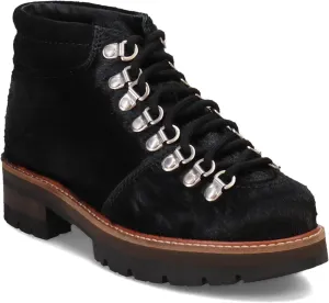 Clarks Womens Orianna Alpine Leather Faux Fur Hiking Boots
