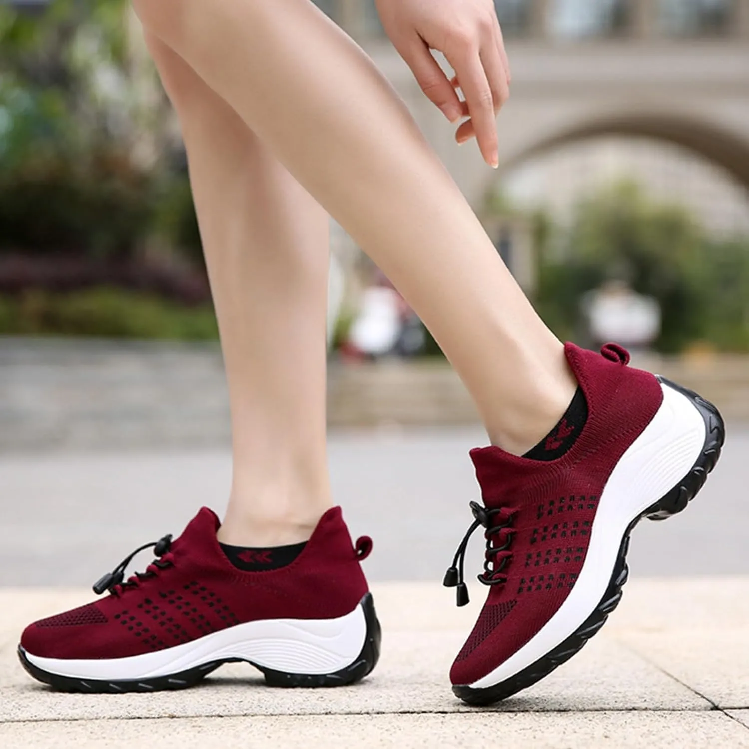 Comfortwear Ortho Shoes for Women Orthopedic Fashion Supportive Cushioned Walking Shoes with Arch Support Soft Casual Sneakers