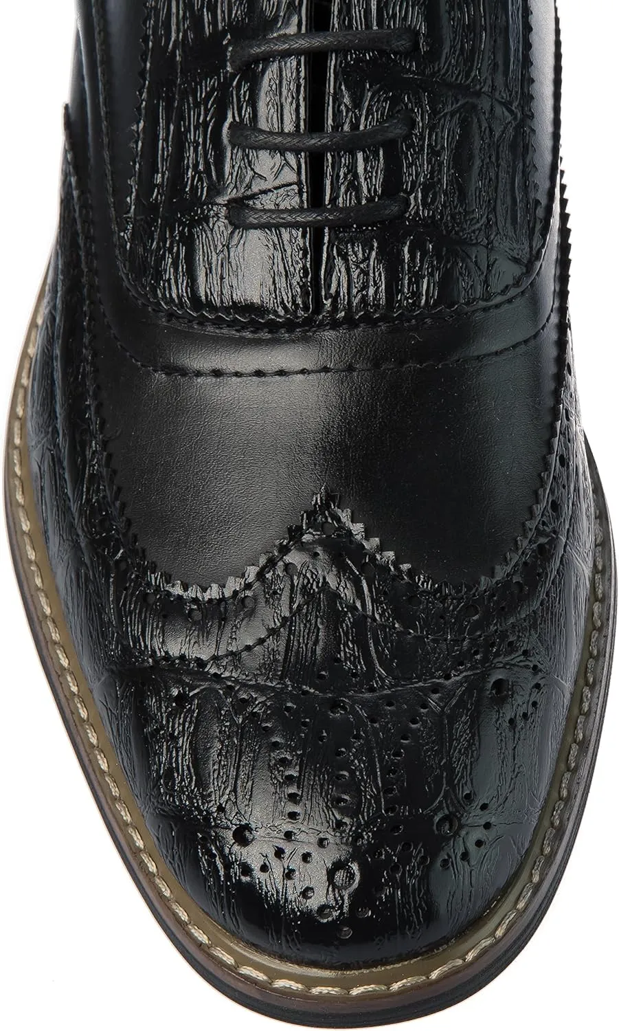 conrad03 Mens Oxford Lace-Up Dress-Shoes