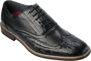conrad03 Mens Oxford Lace-Up Dress-Shoes