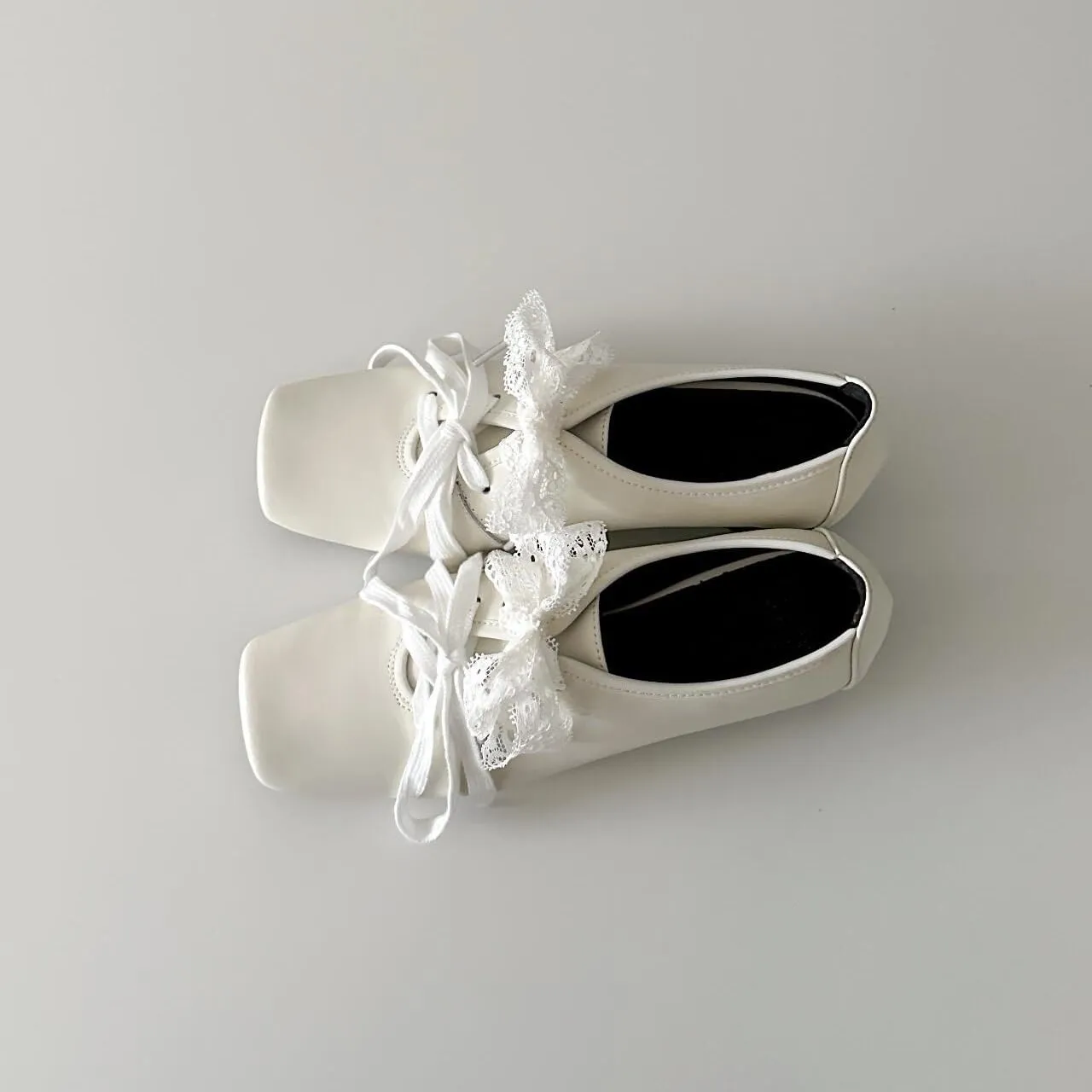 Cute Ribbon Bow Shoes for Women Chunky Sole Block Heel Oxford Shoes Elegant Y2K Retro Pretty Gifts for Girls