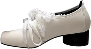 Cute Ribbon Bow Shoes for Women Chunky Sole Block Heel Oxford Shoes Elegant Y2K Retro Pretty Gifts for Girls