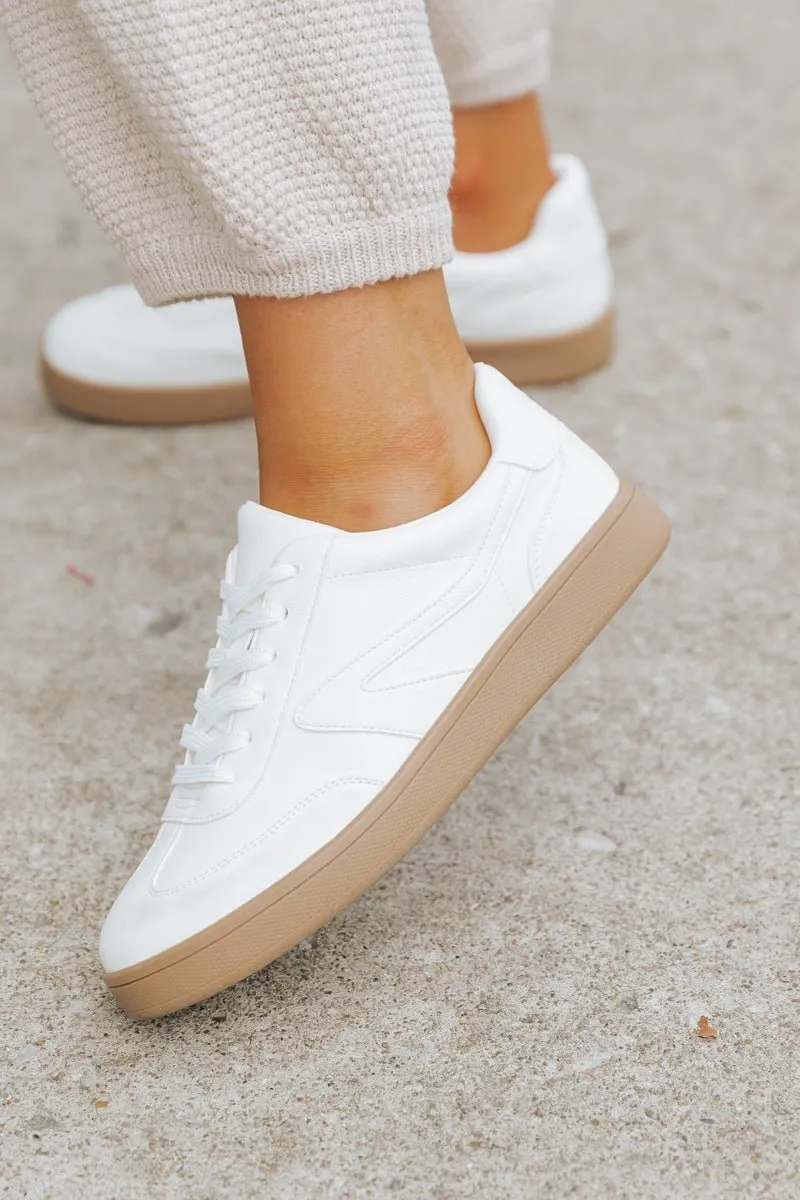 Dolce Vita Voyage White Sneakers