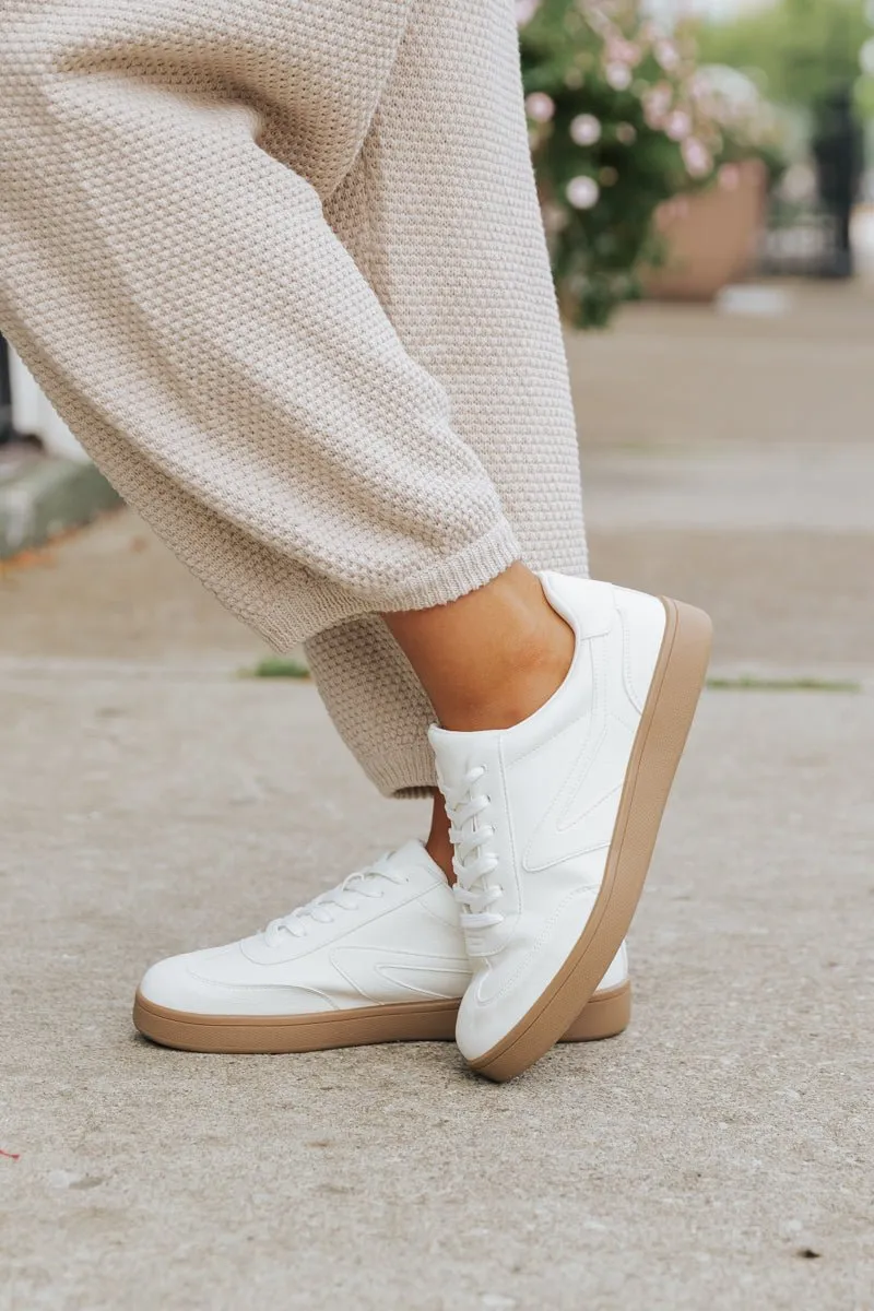 Dolce Vita Voyage White Sneakers