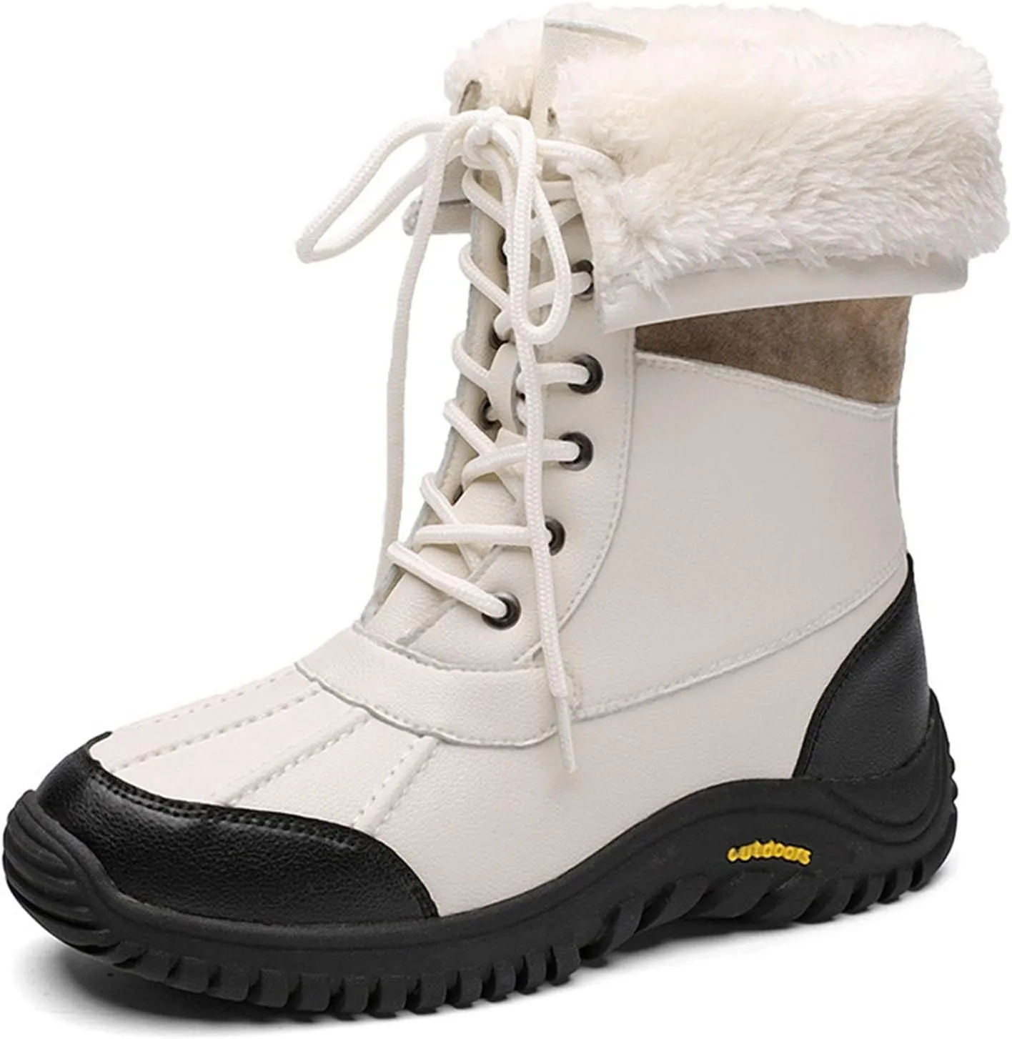 Extra Wide Width Boots for Women Snow Slip Boots For Women Snow Boots aterproof Warm Snow Boots for Women