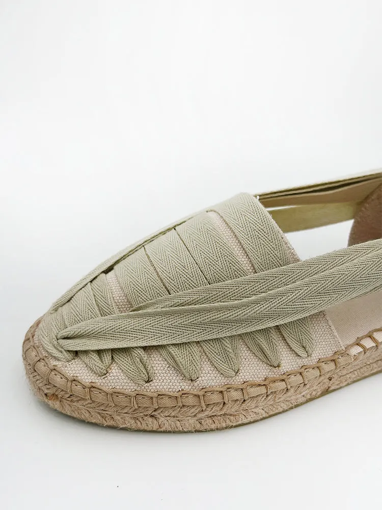 FLAT ESPADRILLES
