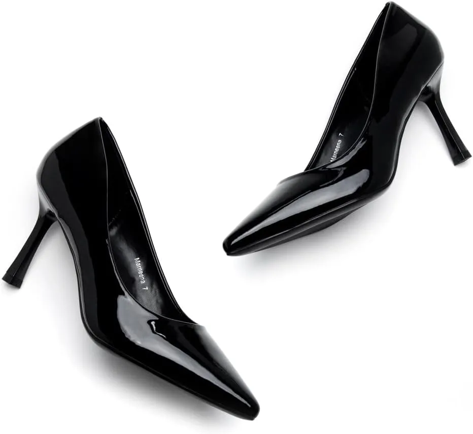 Herstyle Women's 3 Inch Stiletto Pumps ?C Comfortable Classic Pointed Closed Toe High Heels for Women, Fashionable Dressy Elegant Work Office Wedding Shoes