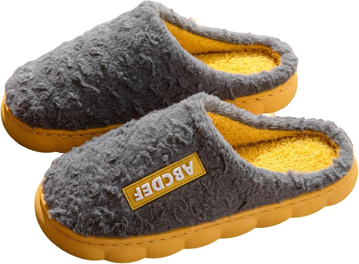 House Slippers for Woman Memory Foam Arch Support Fuzzy Slippers Warm Bedroom Slippers Winter Soft Slippers Indoor