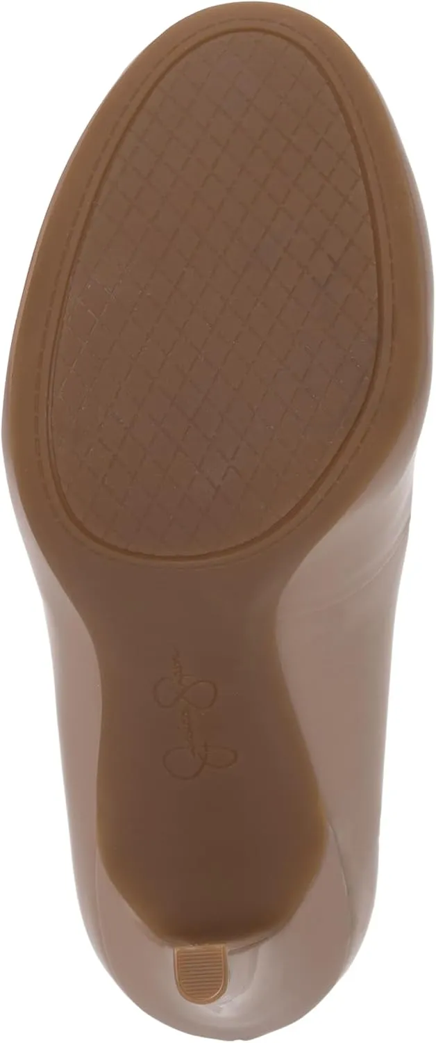 Jessica Simpson Women's Calie Round Toe Classic Heels Pumps Shoes