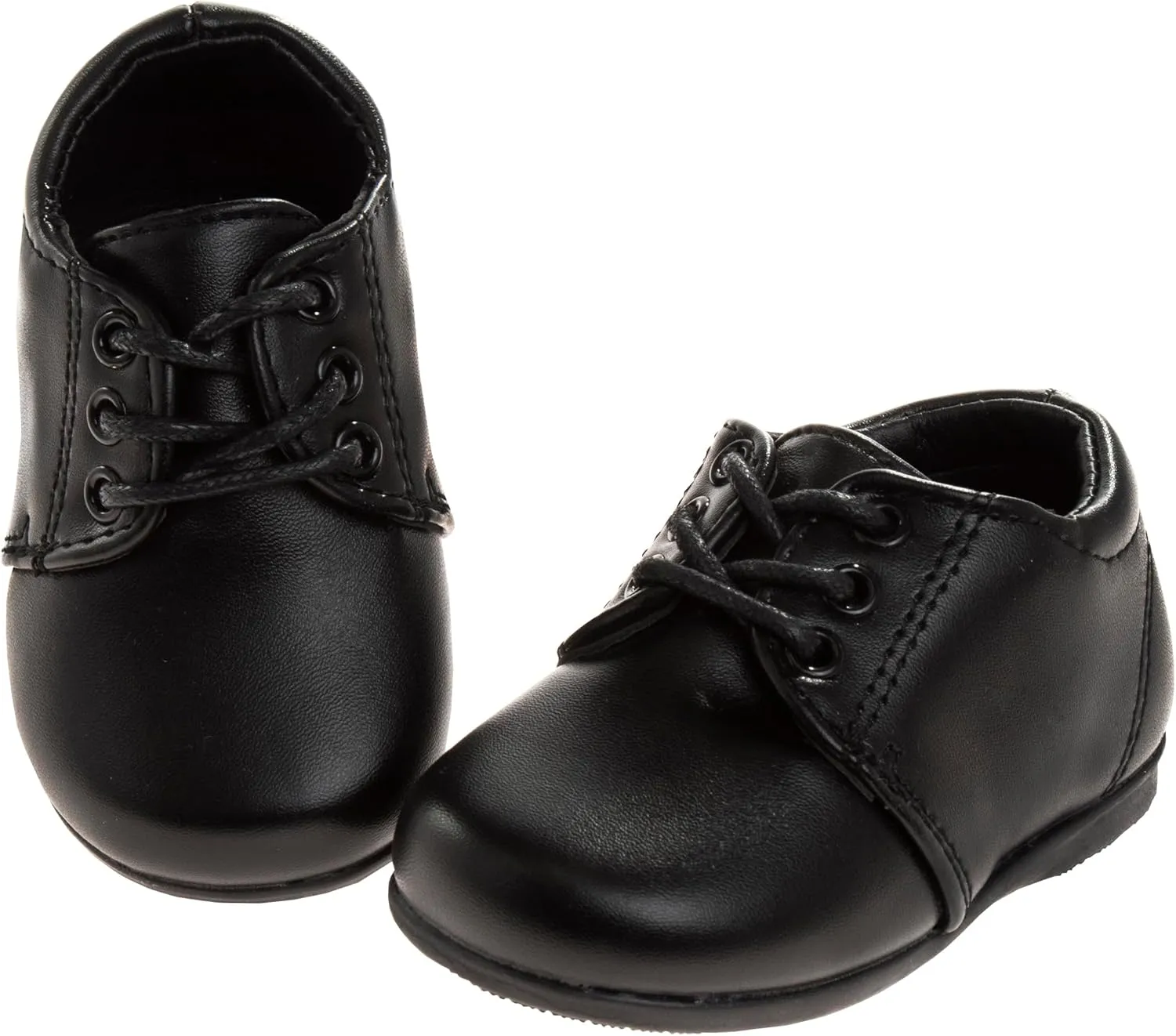 Josmo Baby Boys?? Dress Shoes ?C Casual Leatherette Derby Walking Shoes (Infant/Toddler)