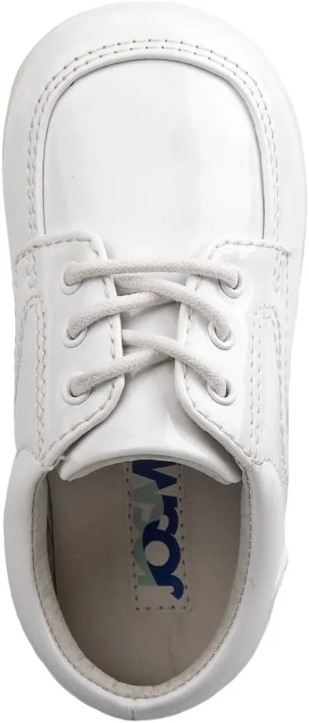 Josmo Baby Boys?? Dress Shoes ?C Casual Leatherette Derby Walking Shoes (Infant/Toddler)