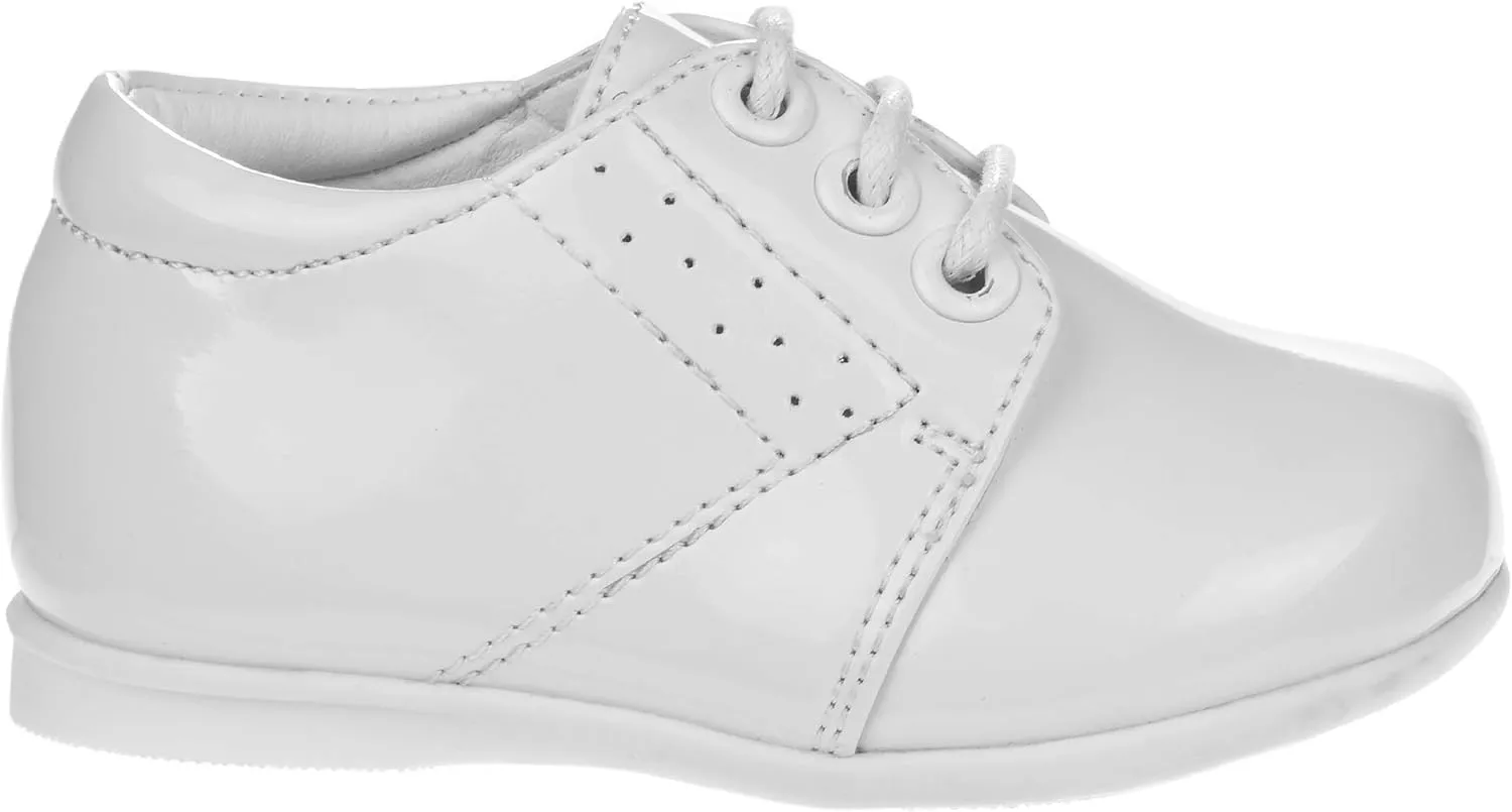 Josmo Baby Boys?? Dress Shoes ?C Casual Leatherette Derby Walking Shoes (Infant/Toddler)