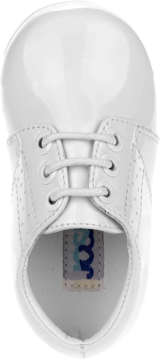 Josmo Baby Boys?? Dress Shoes ?C Casual Leatherette Derby Walking Shoes (Infant/Toddler)