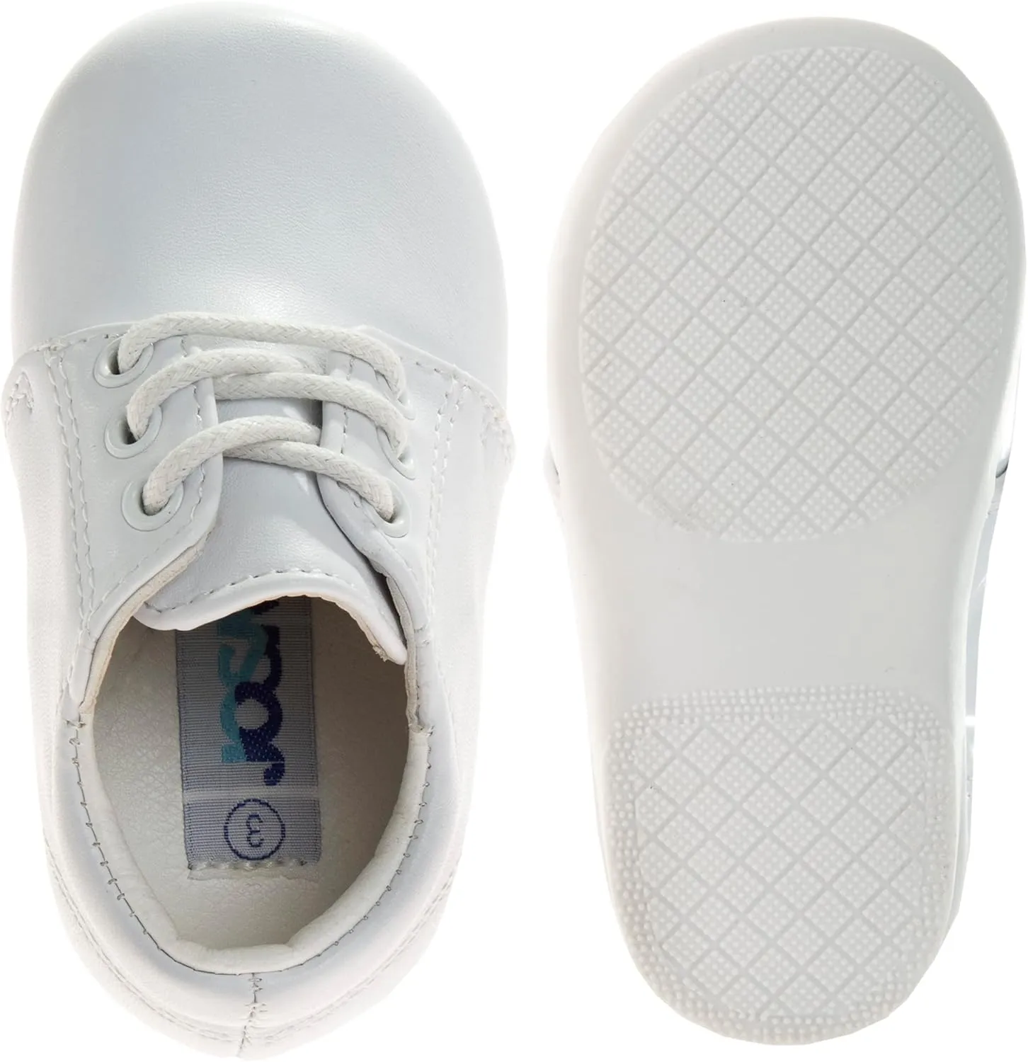 Josmo Baby Boys?? Dress Shoes ?C Casual Leatherette Derby Walking Shoes (Infant/Toddler)