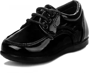 Josmo Baby Boys?? Dress Shoes ?C Casual Leatherette Derby Walking Shoes (Infant/Toddler)
