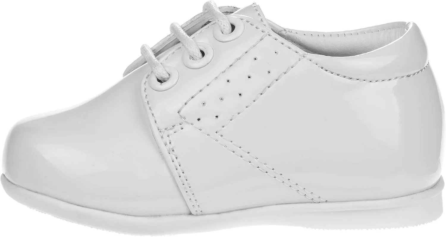 Josmo Baby Boys?? Dress Shoes ?C Casual Leatherette Derby Walking Shoes (Infant/Toddler)