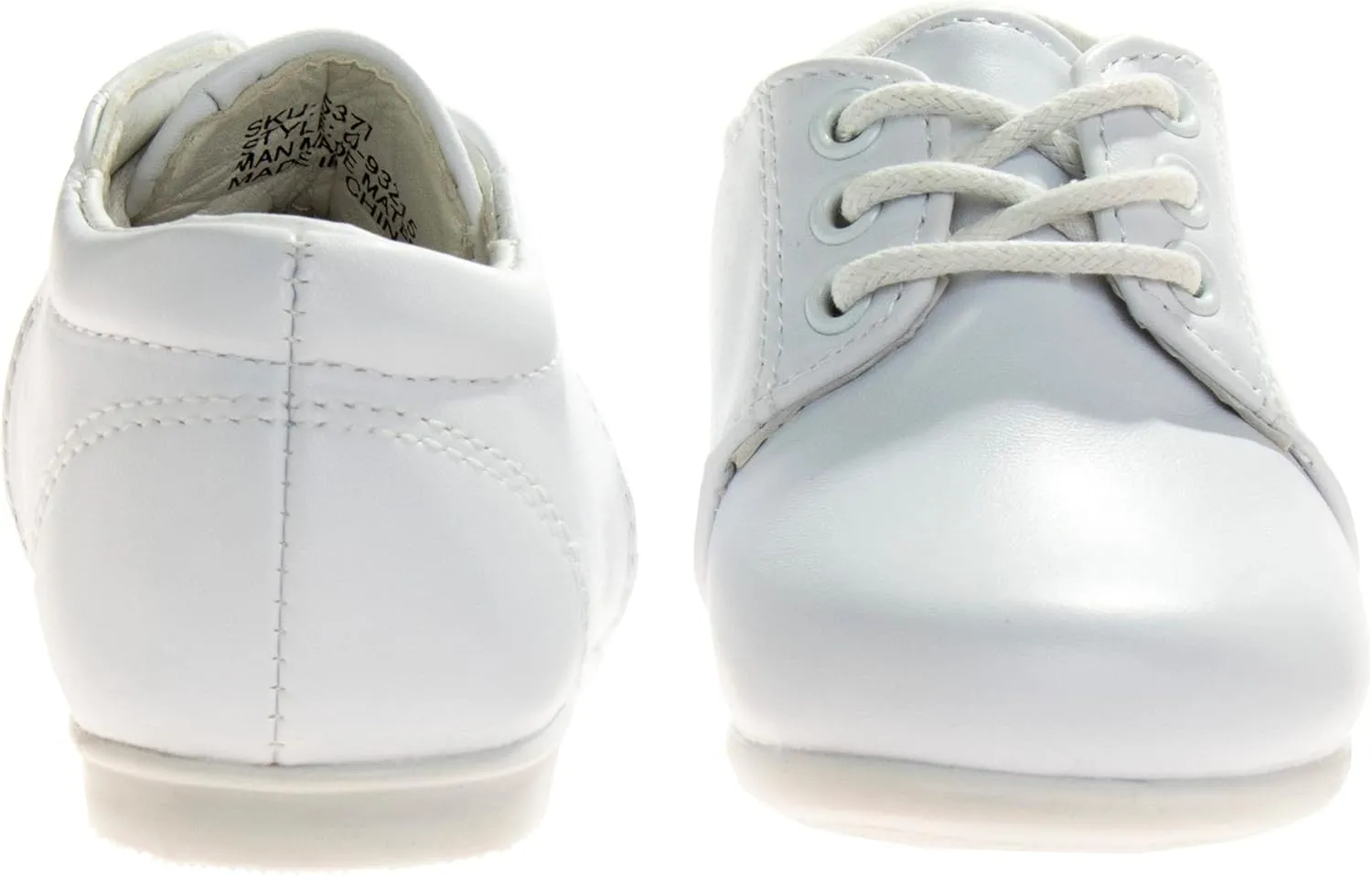 Josmo Baby Boys?? Dress Shoes ?C Casual Leatherette Derby Walking Shoes (Infant/Toddler)