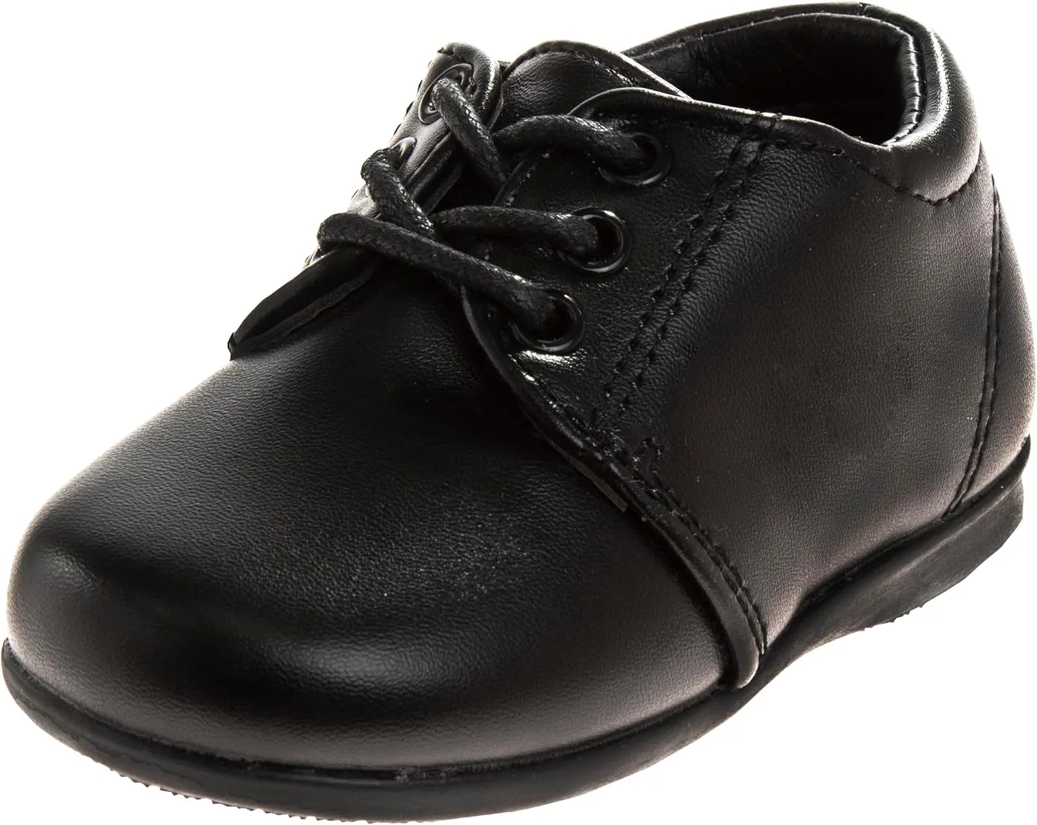 Josmo Baby Boys?? Dress Shoes ?C Casual Leatherette Derby Walking Shoes (Infant/Toddler)