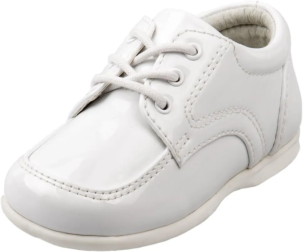 Josmo Baby Boys?? Dress Shoes ?C Casual Leatherette Derby Walking Shoes (Infant/Toddler)