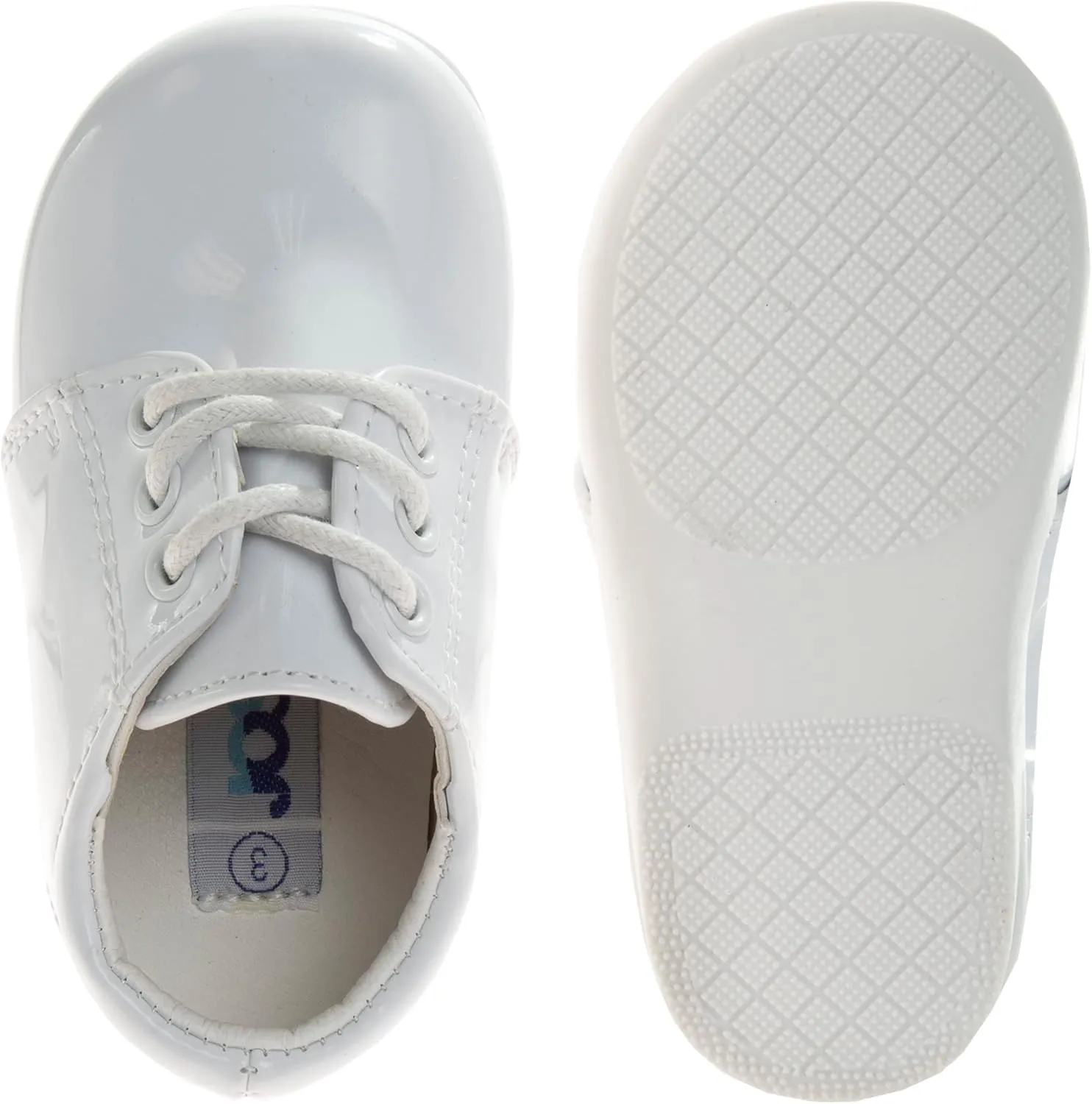 Josmo Baby Boys??Dress Shoes ??Casual Leatherette Derby Walking Shoes (Infant/Toddler)