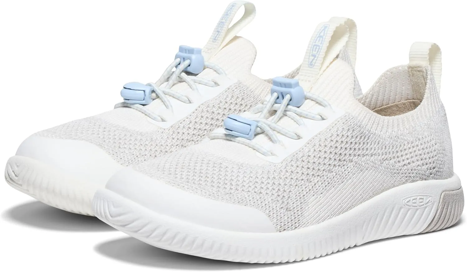 KEEN Unisex-Child Knx Knit Lace Lightweight Barefoot Feel Sneakers