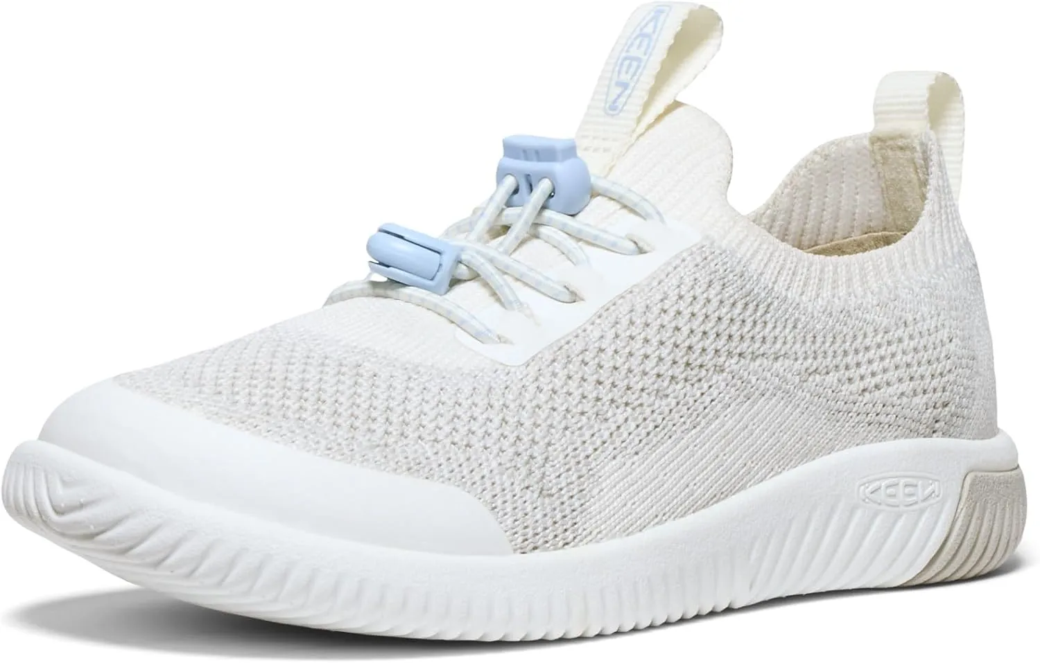 KEEN Unisex-Child Knx Knit Lace Lightweight Barefoot Feel Sneakers