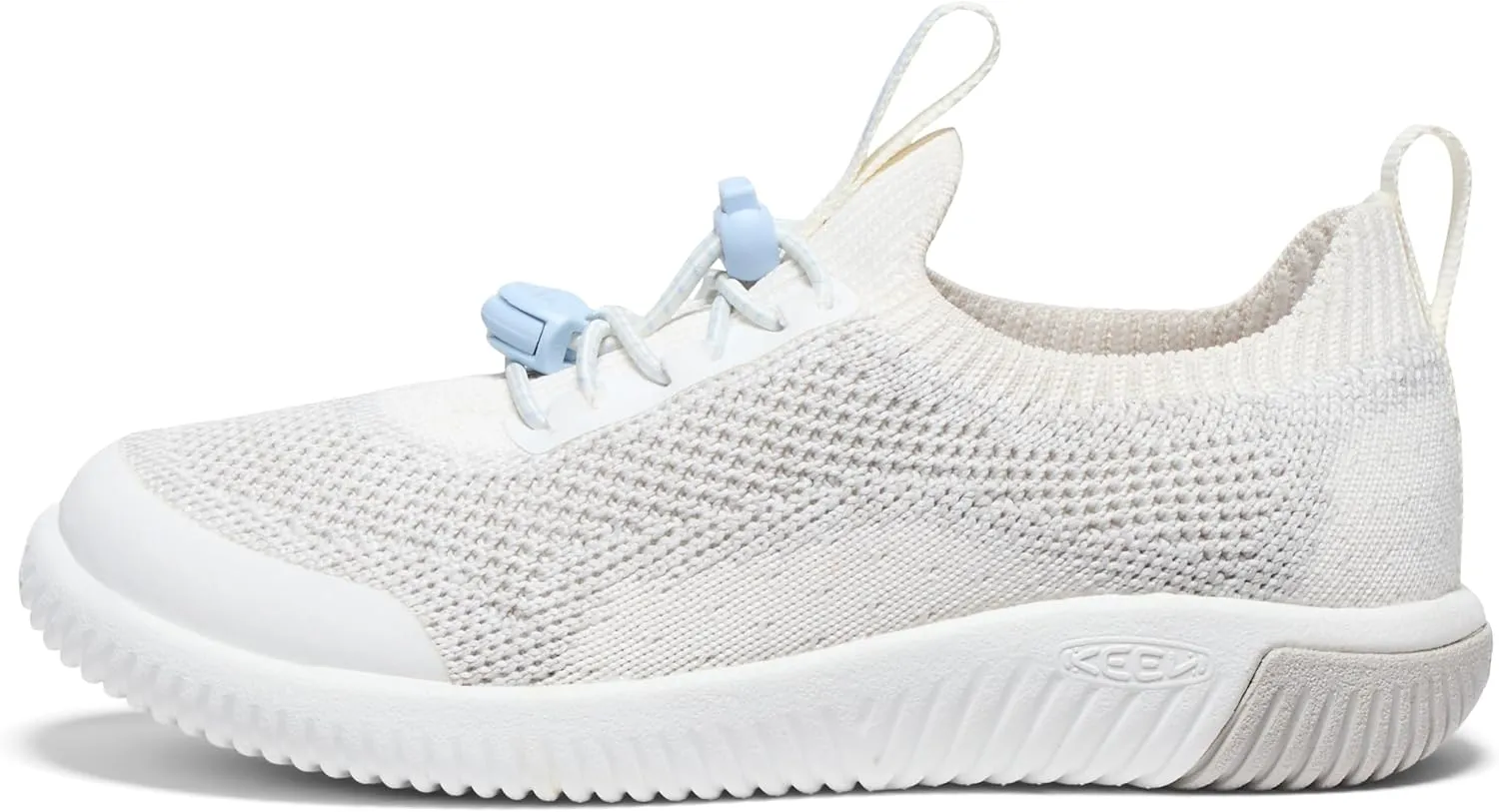 KEEN Unisex-Child Knx Knit Lace Lightweight Barefoot Feel Sneakers