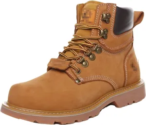 Kelsiop Leather Hiking Shoes Men's Waterproof Hunting Boots Tactical Desert Snow Boots Hiking Sneakers