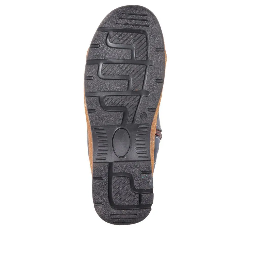 Lace-Up Leather Boots - HAK38013 / 324 223