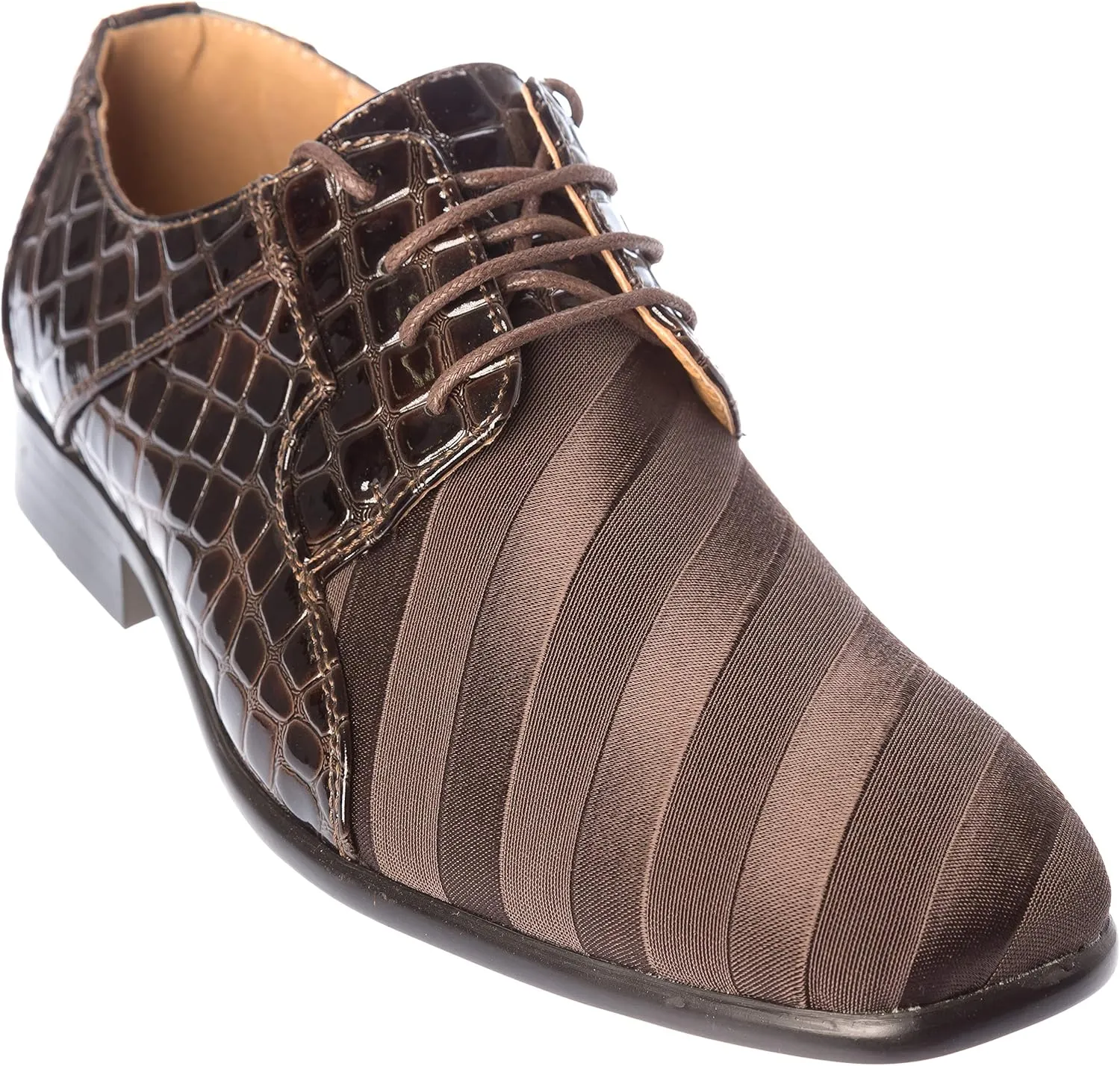 Madison Mens Oxford Lace-Up Dress-Shoes