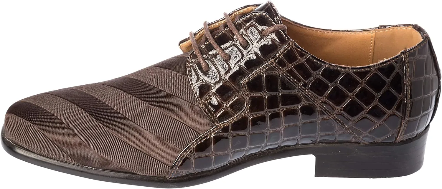 Madison Mens Oxford Lace-Up Dress-Shoes