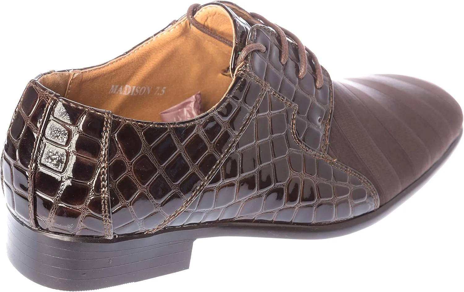 Madison Mens Oxford Lace-Up Dress-Shoes