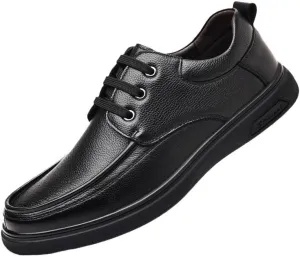 Men Elegant Loafers Luxury Oxford Shoes Men's Casual Genuine Leather Flats Soft Driving Walking Loafer Shoes Orthopedic Shoes
