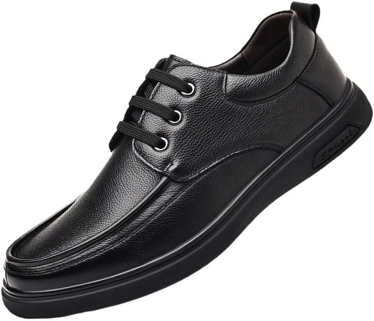 Men Elegant Loafers Luxury Oxford Shoes Men's Casual Genuine Leather Flats Soft Driving Walking Loafer Shoes Orthopedic Shoes