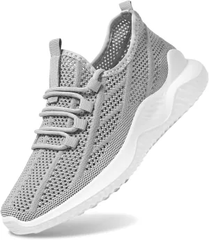Men's Athletic Sneakers Lightweight Running Shoes Breathable Performance Fitness Footwear