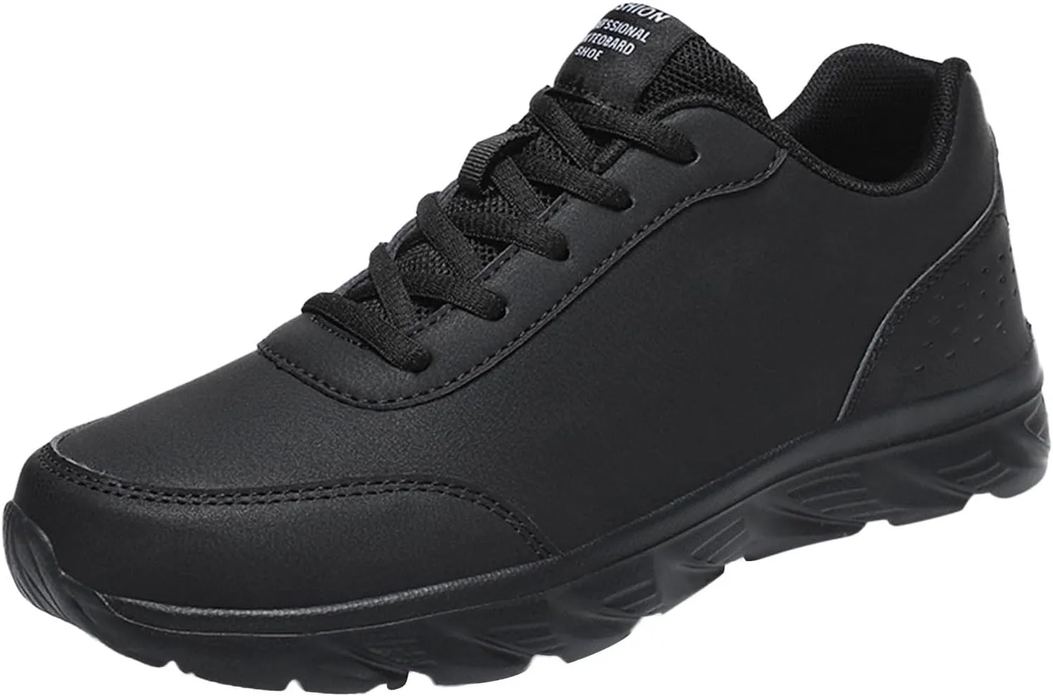 Men's Casual Dress Sneakers Mens Shoes Large Size Casual Leather Laace Up Fashion Simple Shoes Running