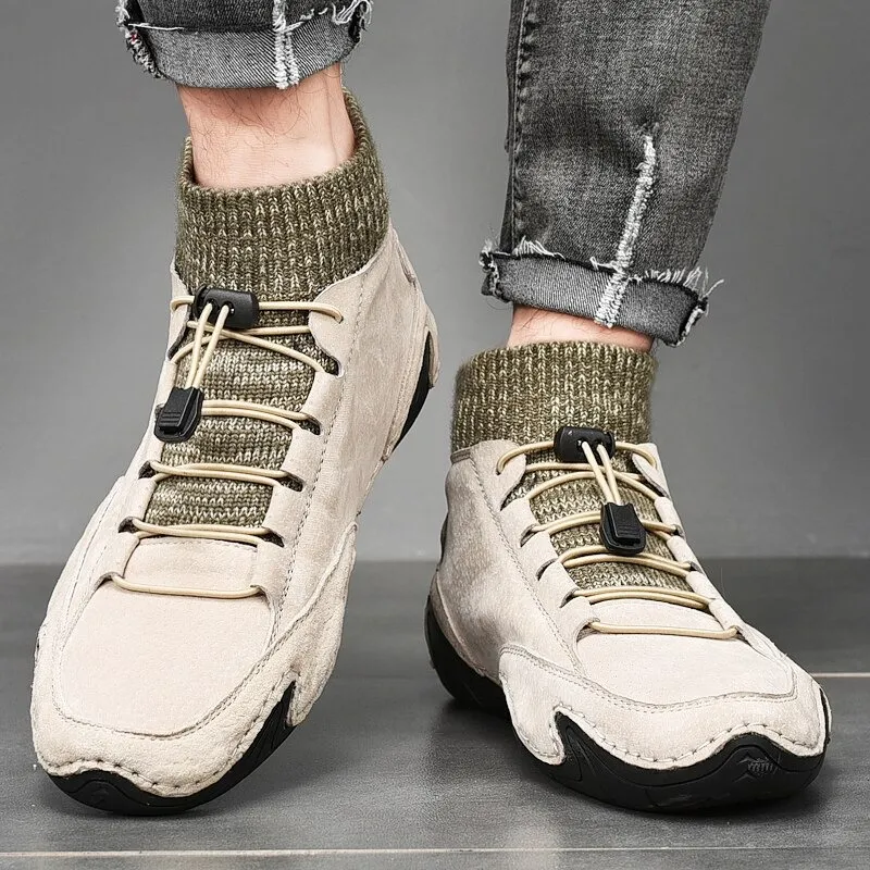 Men's Casual Sneakers PU Leather / Wear-resisitant and  Breathable Running Footwear